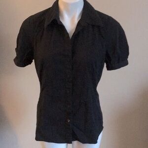 LOFT Short Sleeved Button Shirt size 8